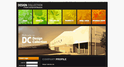 Desktop Screenshot of designcollection.com
