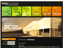 Tablet Screenshot of designcollection.com